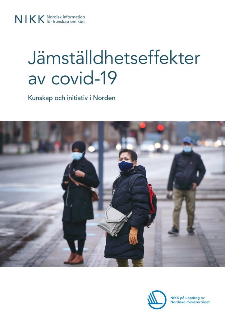 Omslag Jämställdhetseffekter av Covid-19