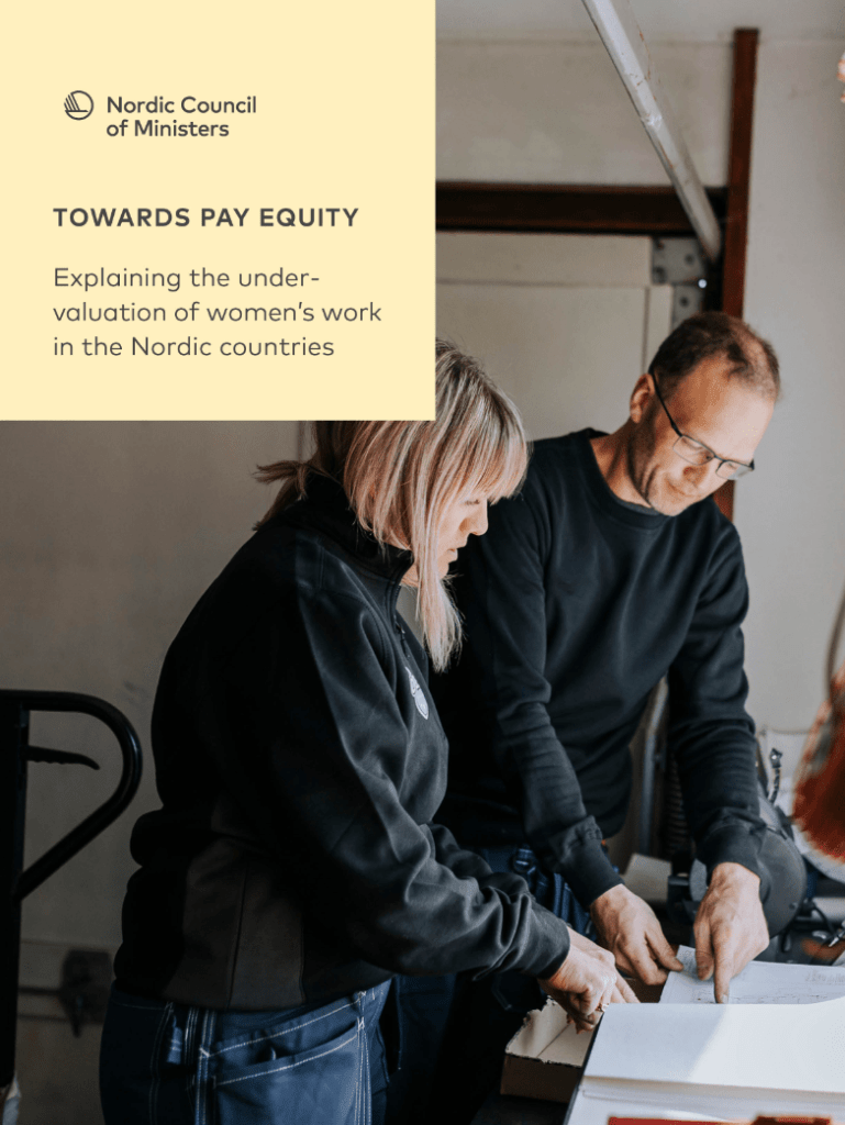 Cover for Explaining the undervaluation of women’s work in the Nordic countries